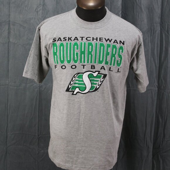 Saskatchew Roughriders Shirt (VTG) - Roughrider Football Club by CGW - Men's M - Picture 1 of 9